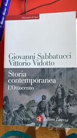 Libro Storia contemporanea