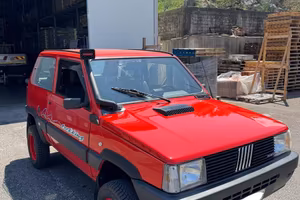PANDA 141 4x4 CON RIMORCHIO TARGA PROPRIA