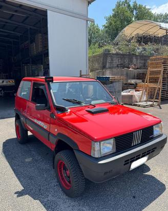 PANDA 141 4x4 CON RIMORCHIO TARGA PROPRIA