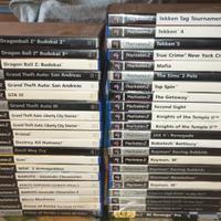 collezione giochi PS2 