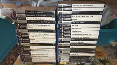 collezione giochi PS2 