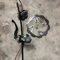 Impianto frenante pit bike minigp