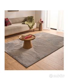 Tappeto 80x150 cm morbido grigio