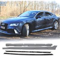 PROFILI LATERALI AUDI A7 11-17 LOOK RS7