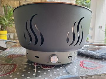 barbecue ventilato da tavolo 