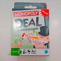 Gioco carte Monopoly Deal Hasbro nuovo sigillato 