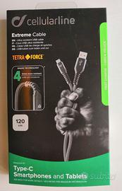 Cavo USB Type C ultra resistente Cellularline nuov
