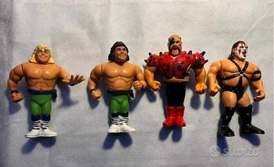 Action figure originali WWF Hasbro anni '90.