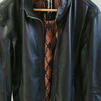 giubbino vera pelle uomo bomboogie 