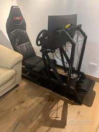 Next Level Racing F-GT + Supporto Triplo Monitor