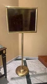 Porta menu' elegante in ottone