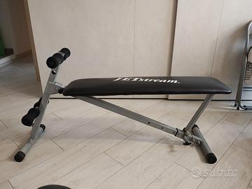 Panca fitness reclinabile da casa