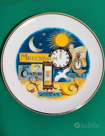 piatto commemorativo Millenium 