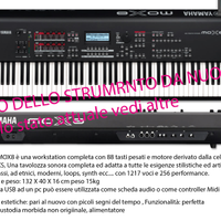 Yamaha MOX8 -SINTETIZZATORE WORKSTATION 88 TASTI