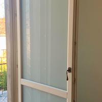 Grande porta con doppi vetri opachi NUOVA