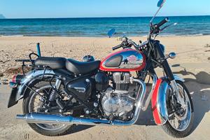 Royal Enfield Classic 350 red chrome 