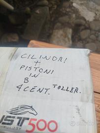 pistoni cilindri Benelli ,Guzzi,motobi ,250 2 c 