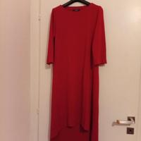 Abito lungo borgogna marca Ragno