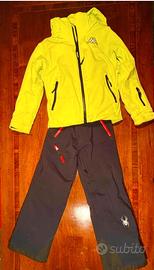 Giacca  e Pantaloni da sci bambino  10-12 anni