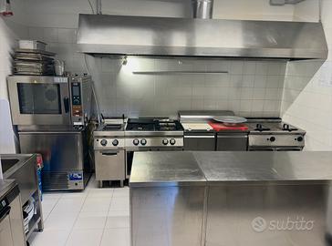 Cucina completa professionale
