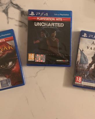 Ps4 - Pacco di giochi ancora sigillati
