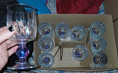 bicchieri di cristallo