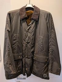 Giacca tipo Barbour in cotone cerato marca Happer