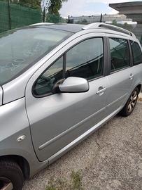 Porta anteriore sx nuda PEUGEOT 307 del 2007