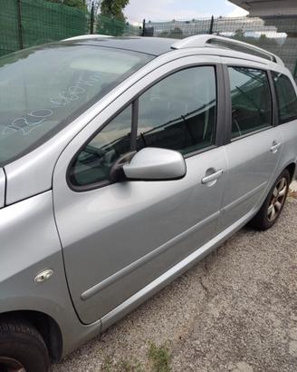 Porta anteriore sx nuda PEUGEOT 307 del 2007