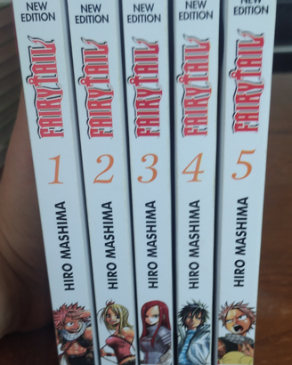 FAIRY TAIL New Edition n° 1-5
