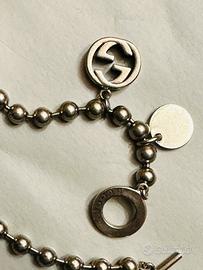 Bracciale argento/925 GUCCI originale.