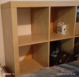 Libreria Billy Ikea beige legno