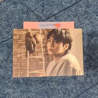 Cartolina ufficiale BTS Jungkook album Golden