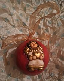 Pallina di natale thun rossa