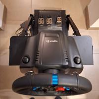 Manubrio, pedaliera e telaio logitech per play4/3