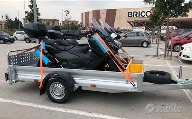 Carrello per moto o materiale, COME NUOVO