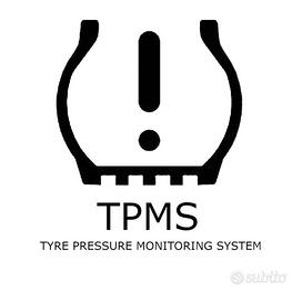 SISTEMA COMPLETO PRESSIONE PNEUMATICI (TPMS)