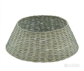 Cesta copri base albero di Natale 
