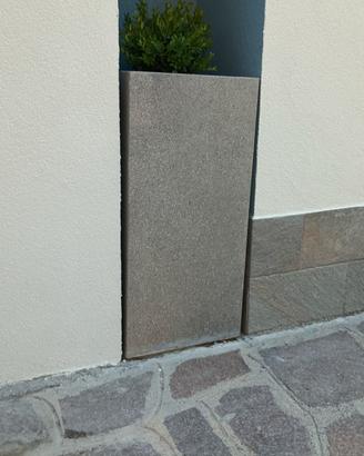 3 portavasi grigio
