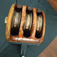 Antica Puleggia Bozzello da nave