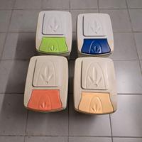 Pattumiere per raccolta differenziata Bama Poker