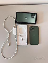 Iphone 13 pro max 128GB verde+scatola&caricatore