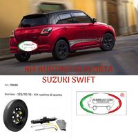 Ruotino Suzuki Swift Ignis 2wd e 4wd COMPLETO