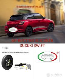 Ruotino Suzuki Swift Ignis 2wd e 4wd COMPLETO