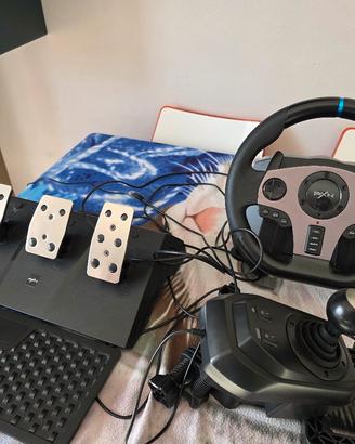 Volante e pedaliera PXN V9