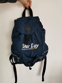 Zainetto morbido blu marca Gesco - Star Day