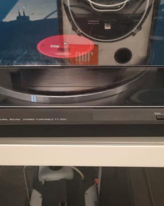 YAMAHA TT-300 giradischi con puntina nuova