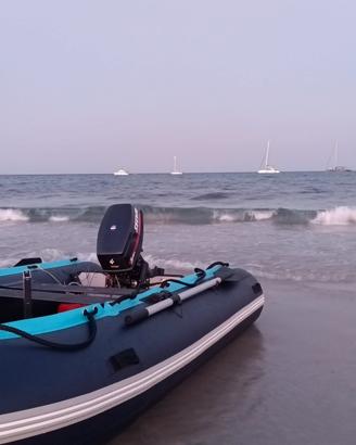 Gommone 3,20m tender con motore 