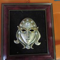 quadretto con maschera veneziana 