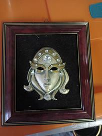 quadretto con maschera veneziana 